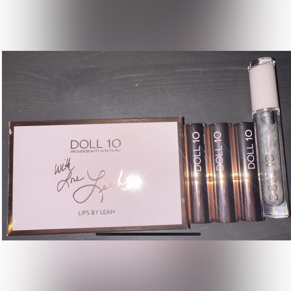 DOLL 10 BEAUTY Lips By Leah 4-piece Collection - New in Box - Doris Dalton Set - Picture 4 of 6